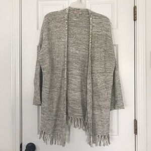 Women’s Loft Tassel Fringe Cardigan Size M